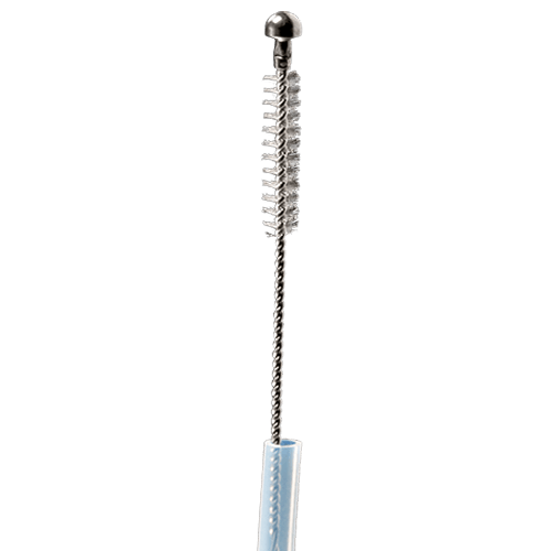 Stiff brushes for reliable tissue sampling