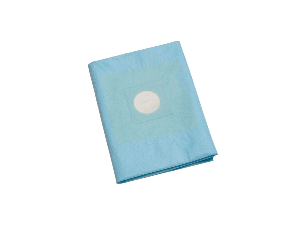 COLOSHIELD PROCEDURE DRAPE, folded
